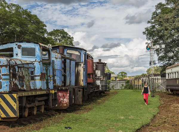 Trains au Kenya