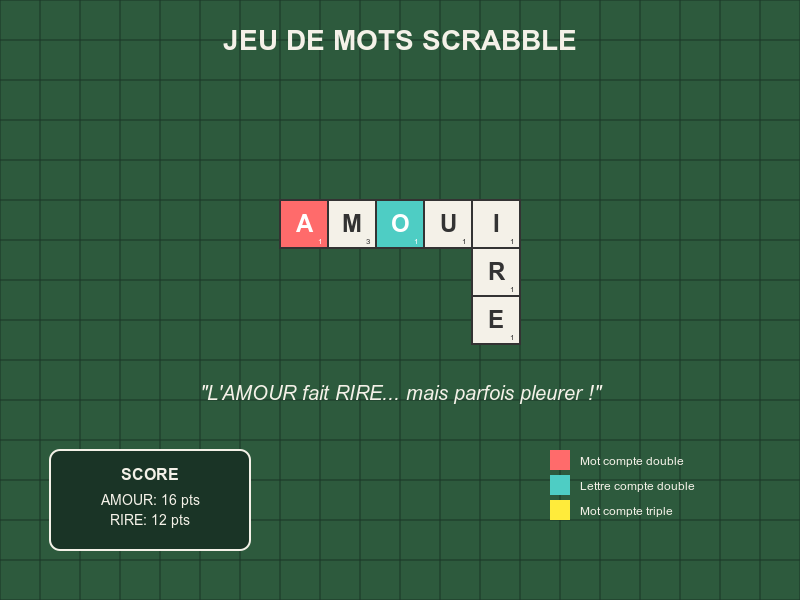 jeux de lettres