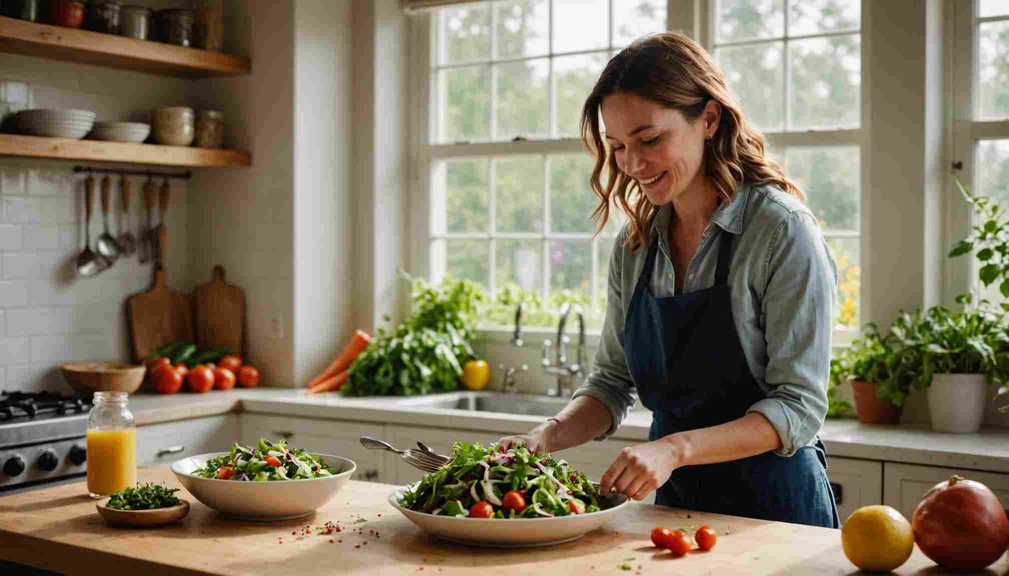 Une touche secrète pour transformer votre salade en plat nutritif