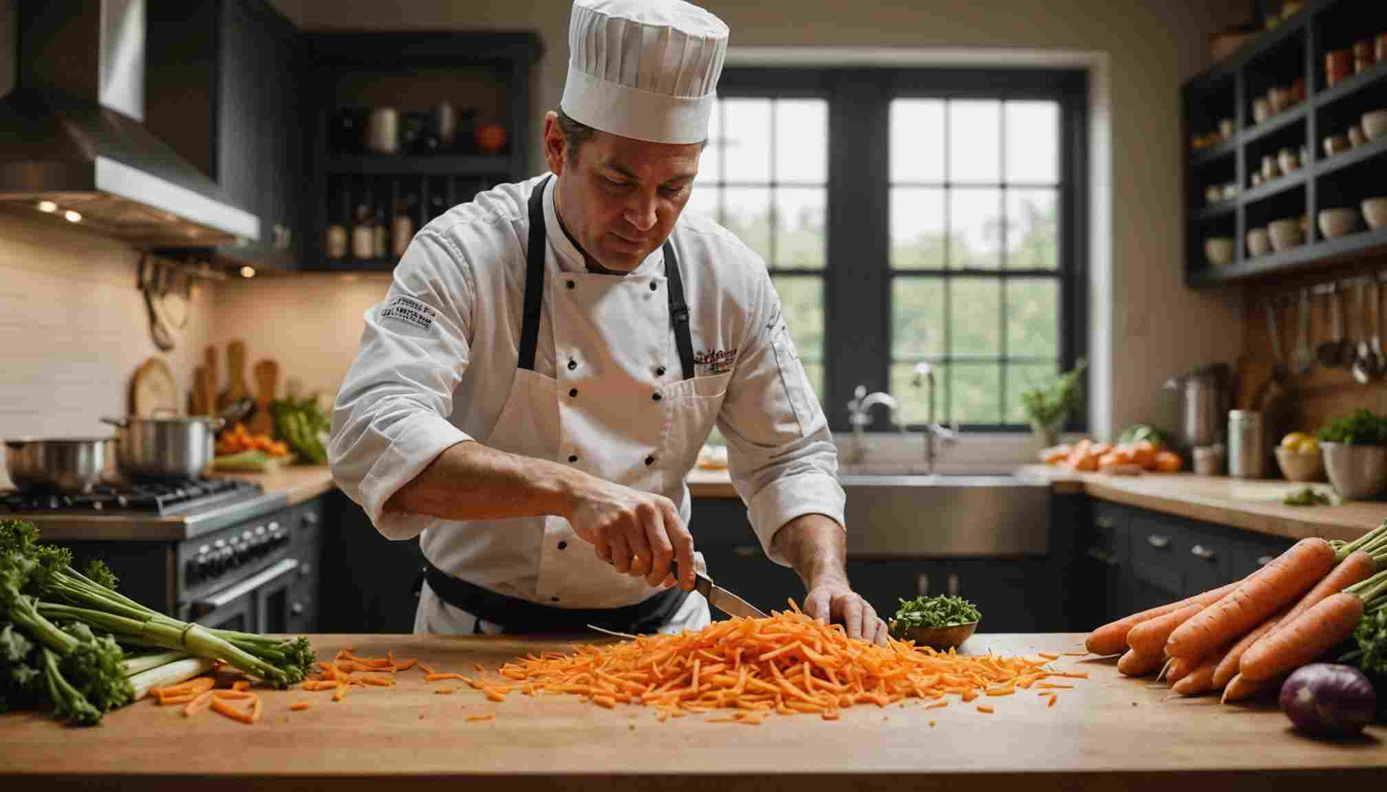 Découvrez comment sublimer vos carottes râpées avec une technique de chef reconnu